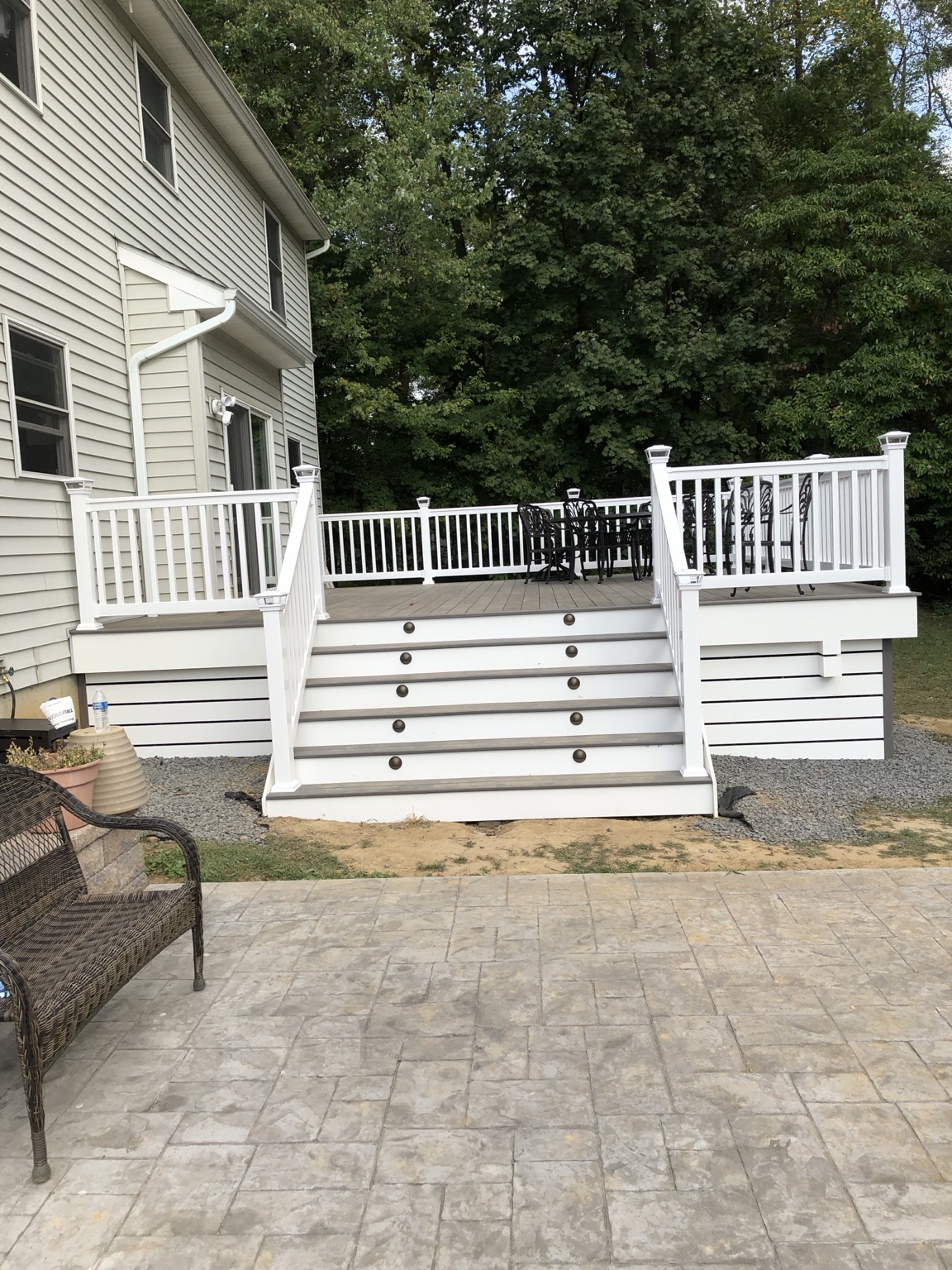 Composite Deck & Stair Rebuild project photo 6