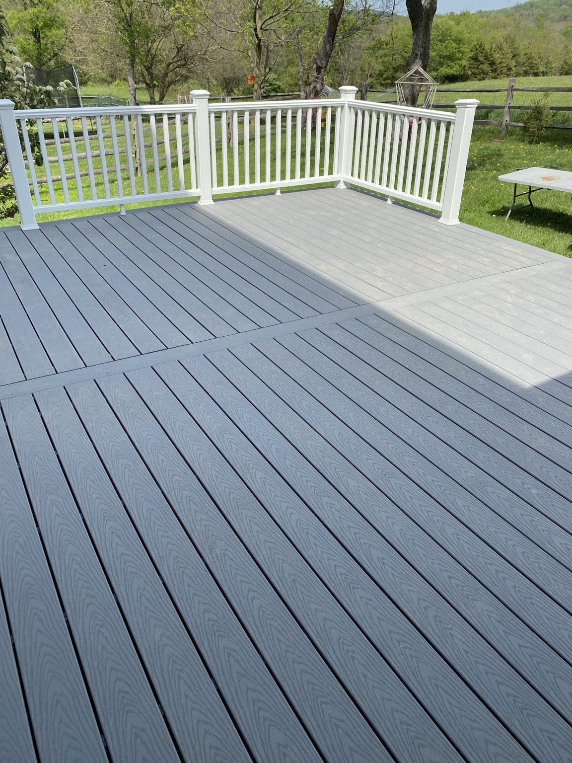 Gray Composite Deck Rebuild project photo 6