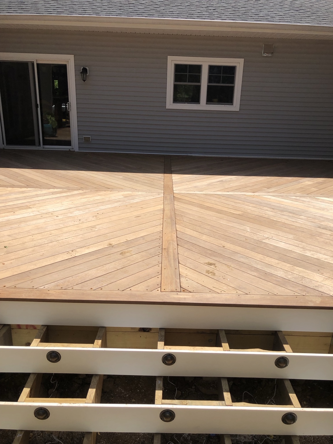 Custom Patterned Wood Deck project photo 3