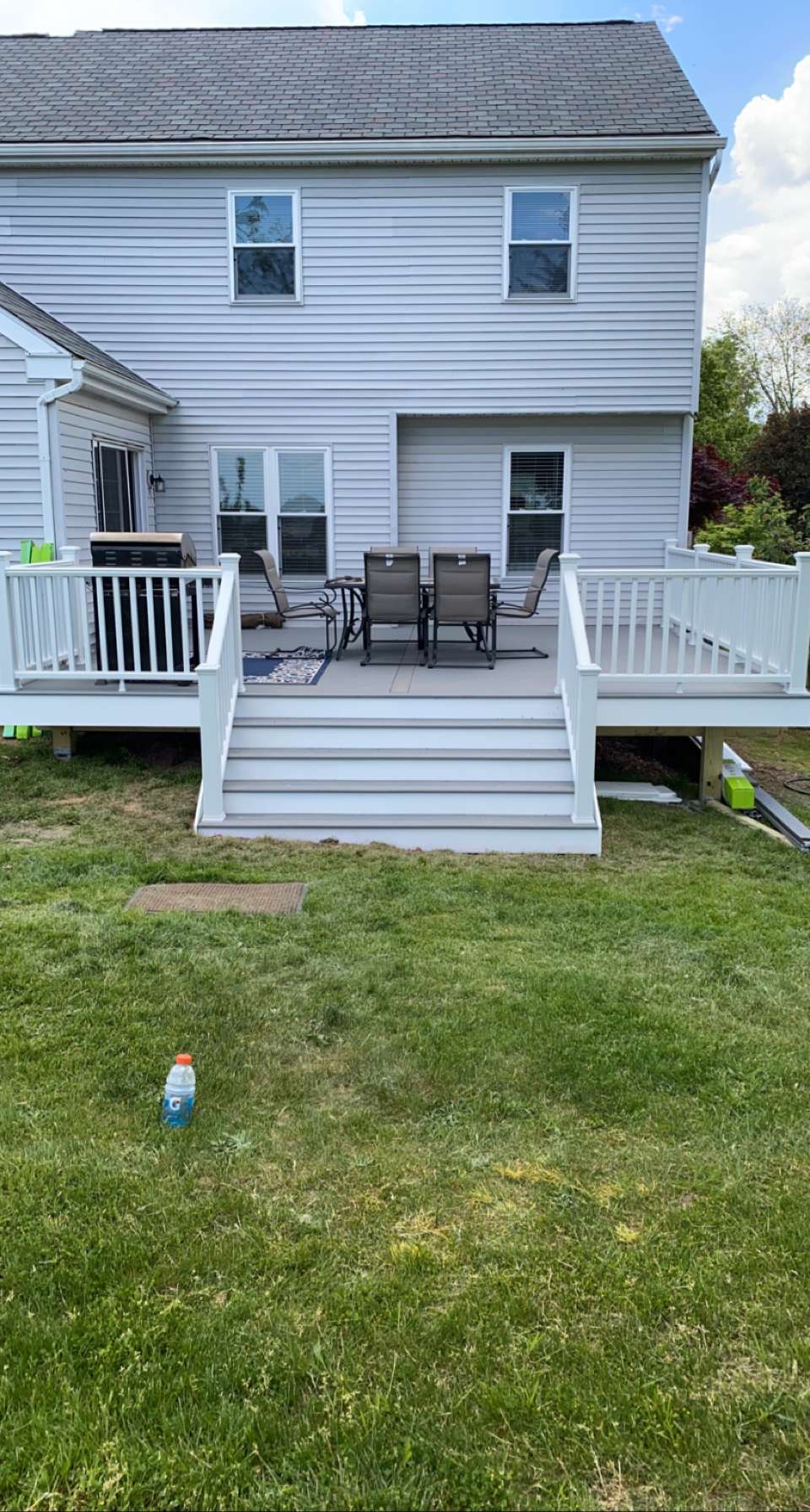 Gray Composite Deck Rebuild project photo 7