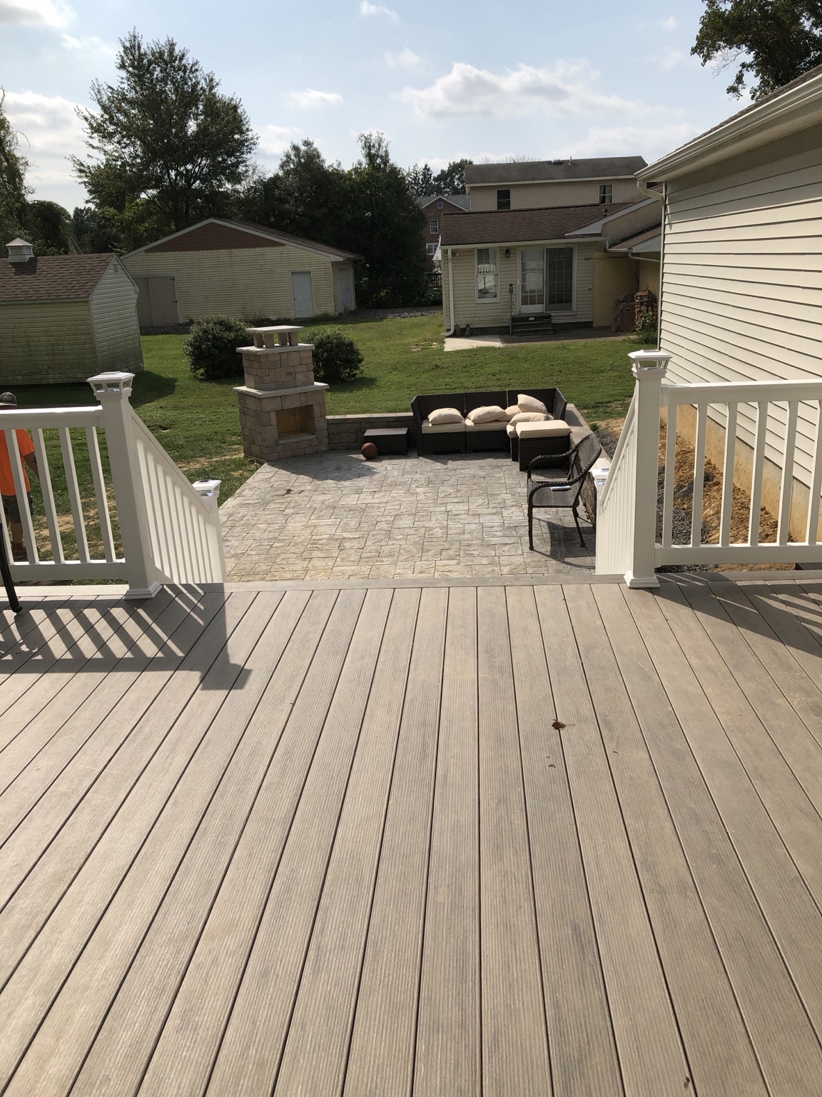 Composite Deck & Stair Rebuild project photo 8
