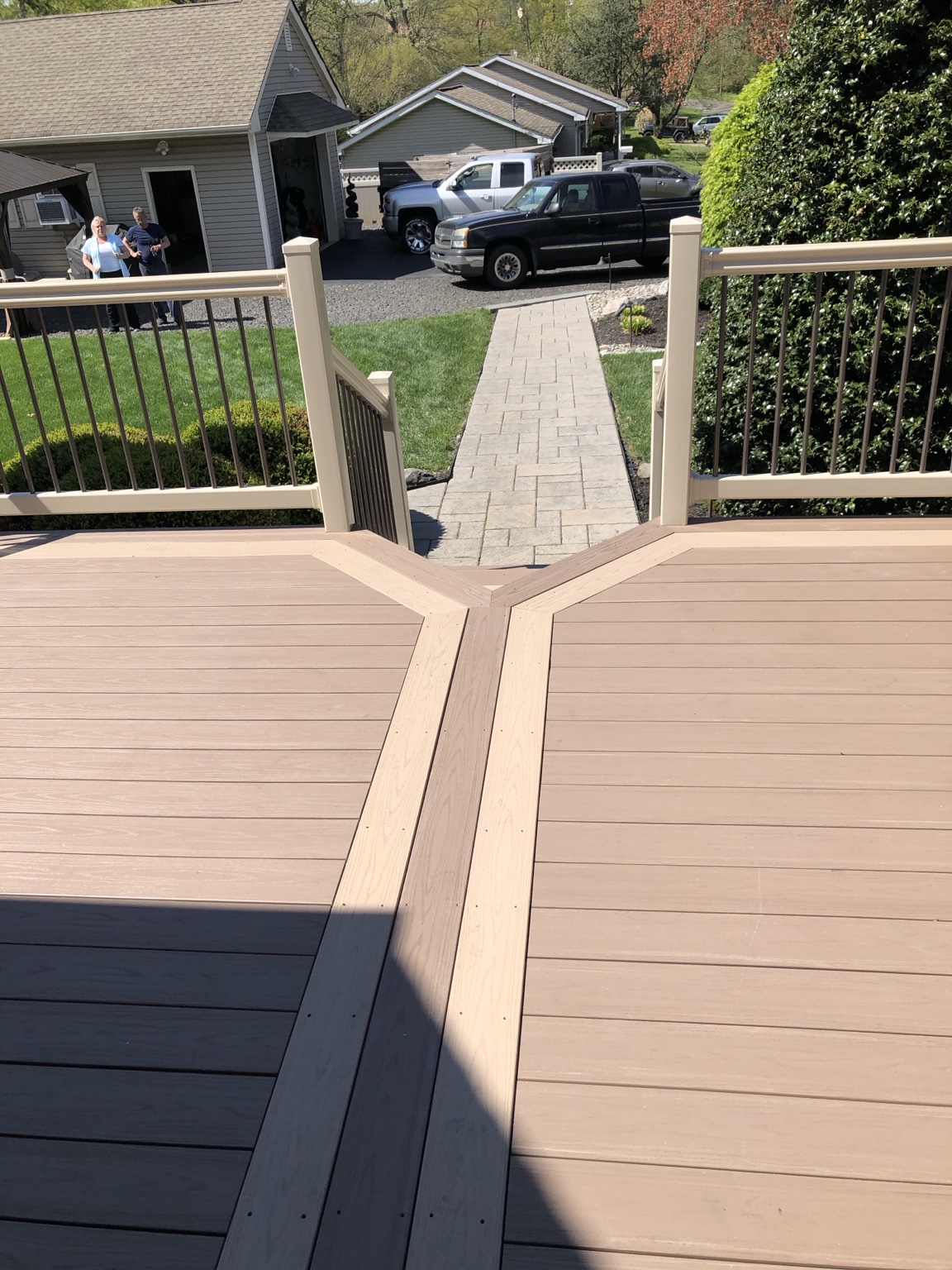 Multi-Level Composite Deck project photo 4