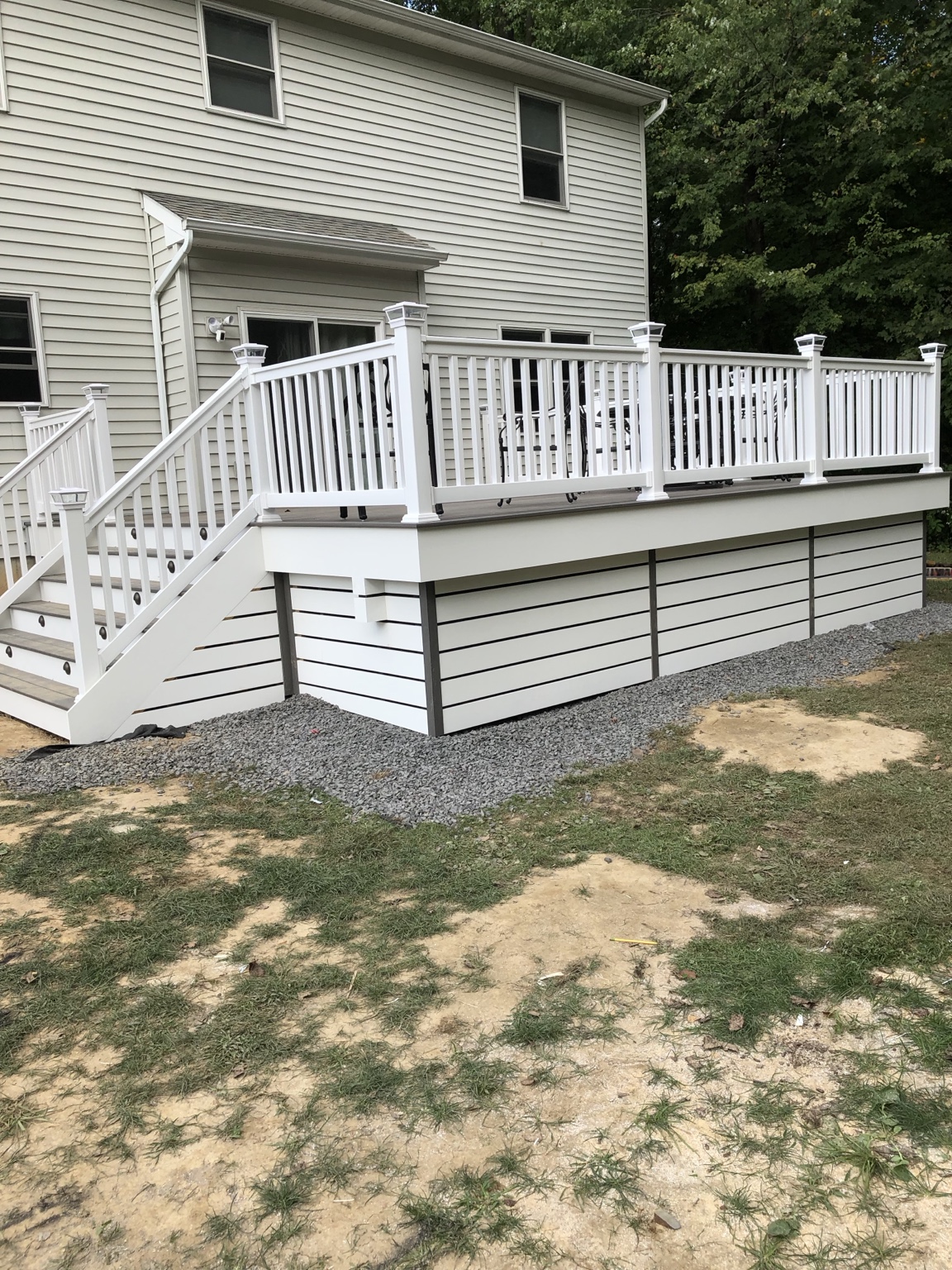 Composite Deck & Stair Rebuild project photo 9
